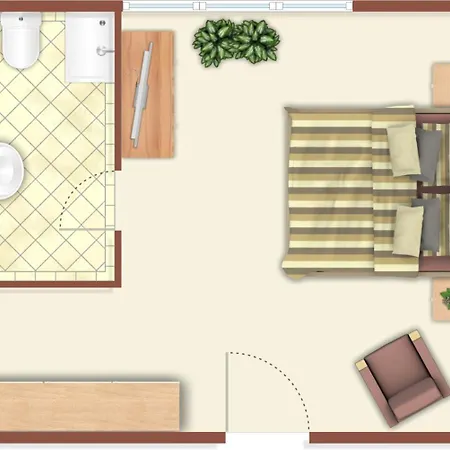 Doppelzimmer Menue, Direkt Am Alten Strom * Rostock